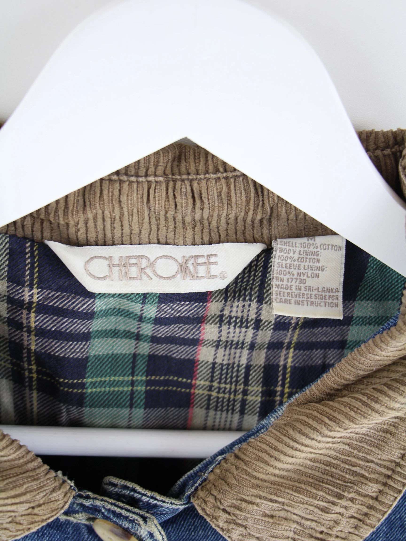 Vintage Jacke Blau L – Detailbild 1