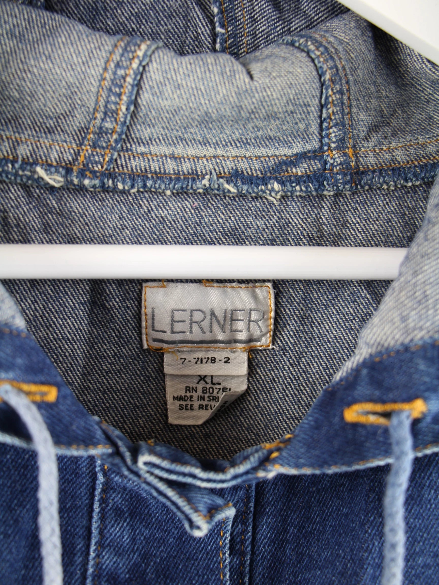 Vintage Jacke Blau XL – Detailbild 1