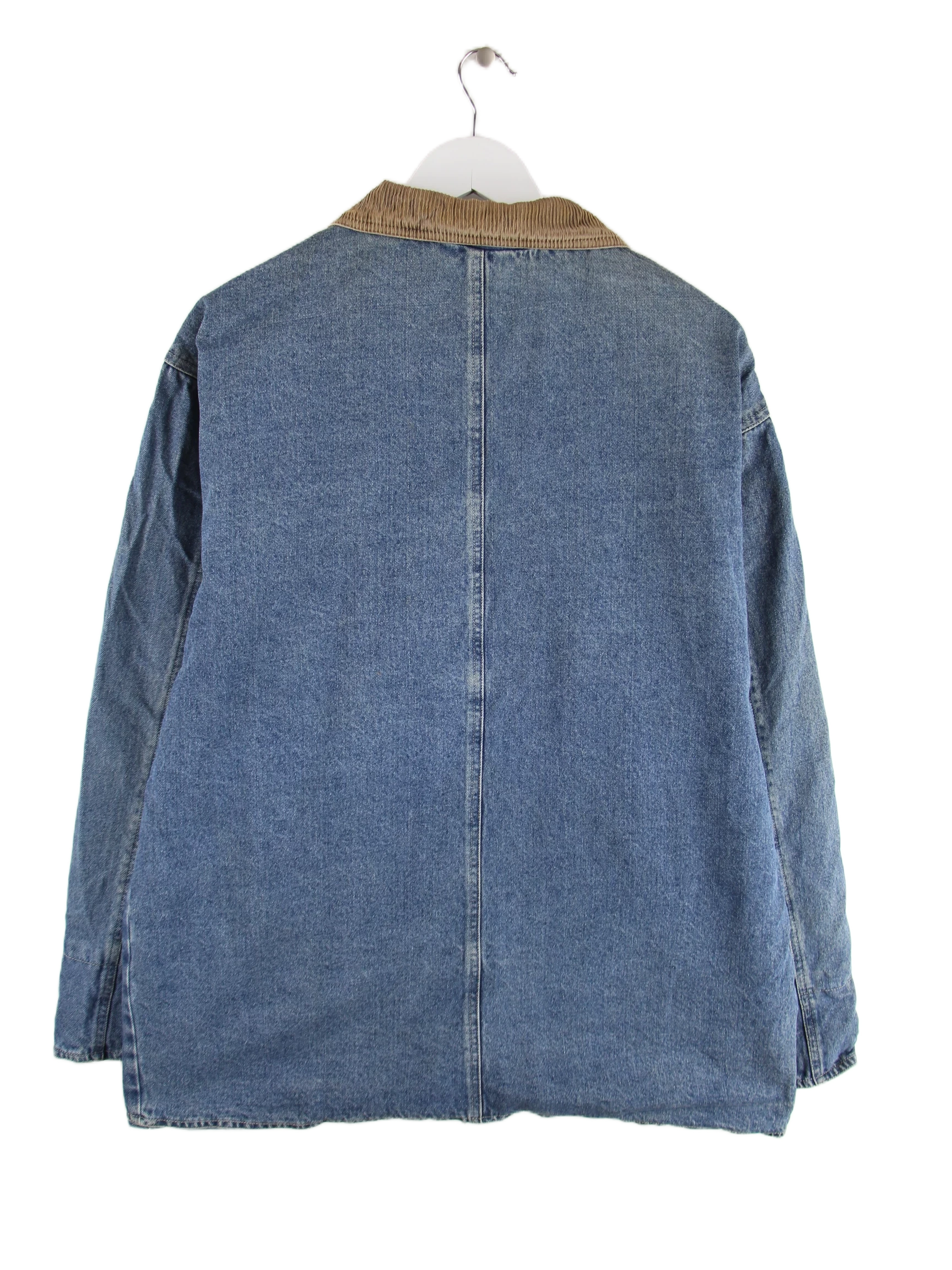 Vintage Jacke Blau L – Rückseite