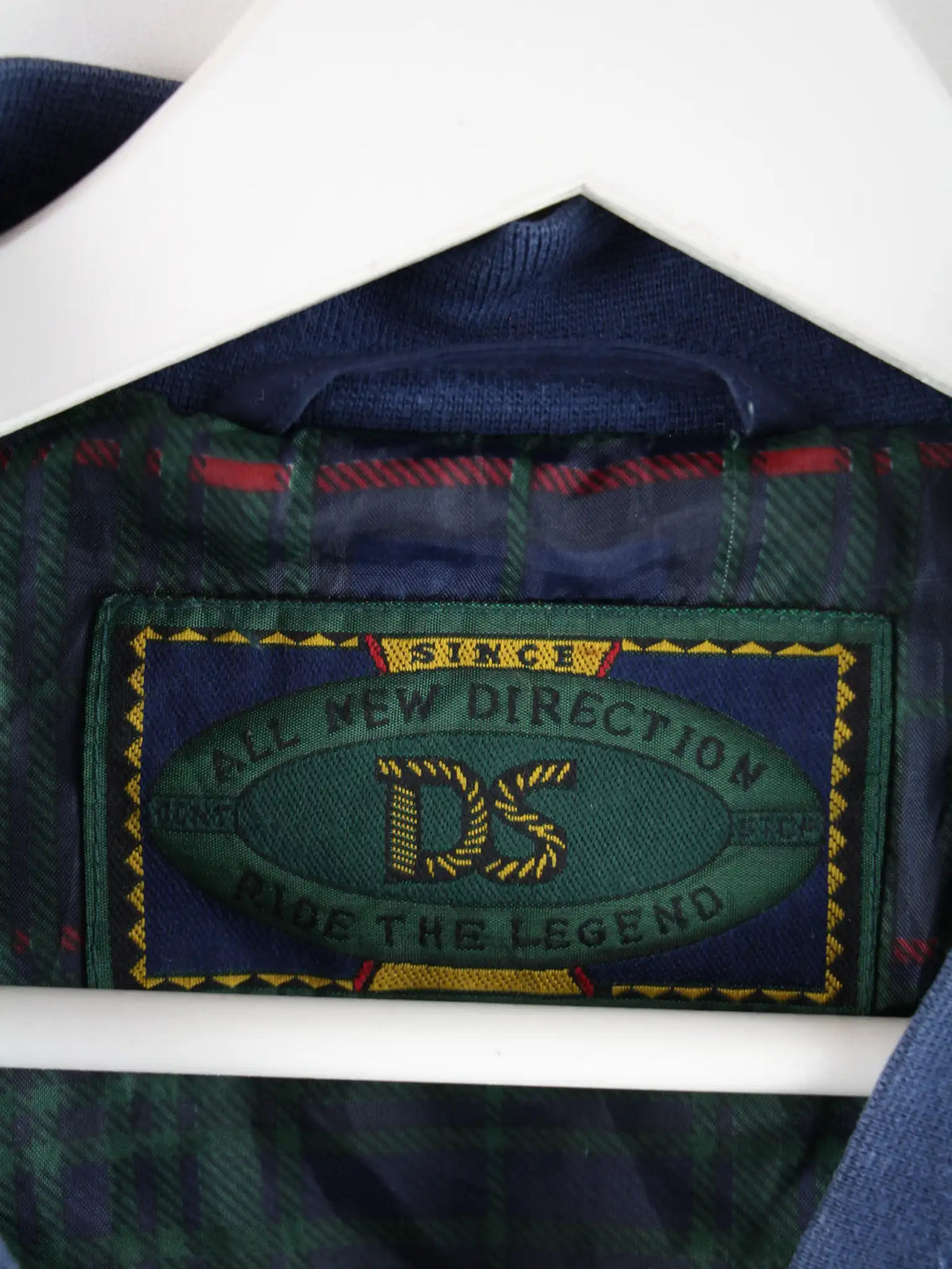 Vintage Jacke Blau XXL – Etikett
