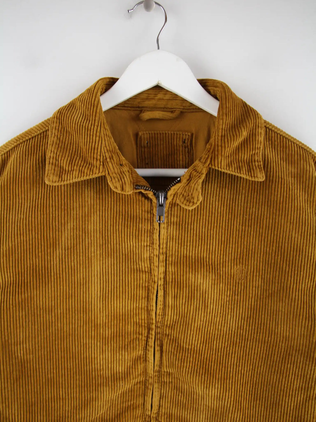Vintage Jacke Braun M – Detailansicht Vorderseite
