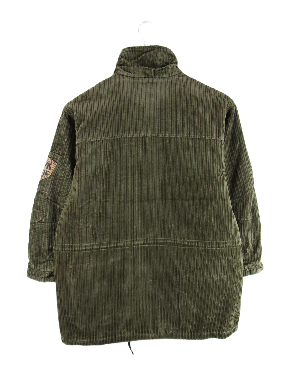 Vintage Jacke Olive S – Rückseite