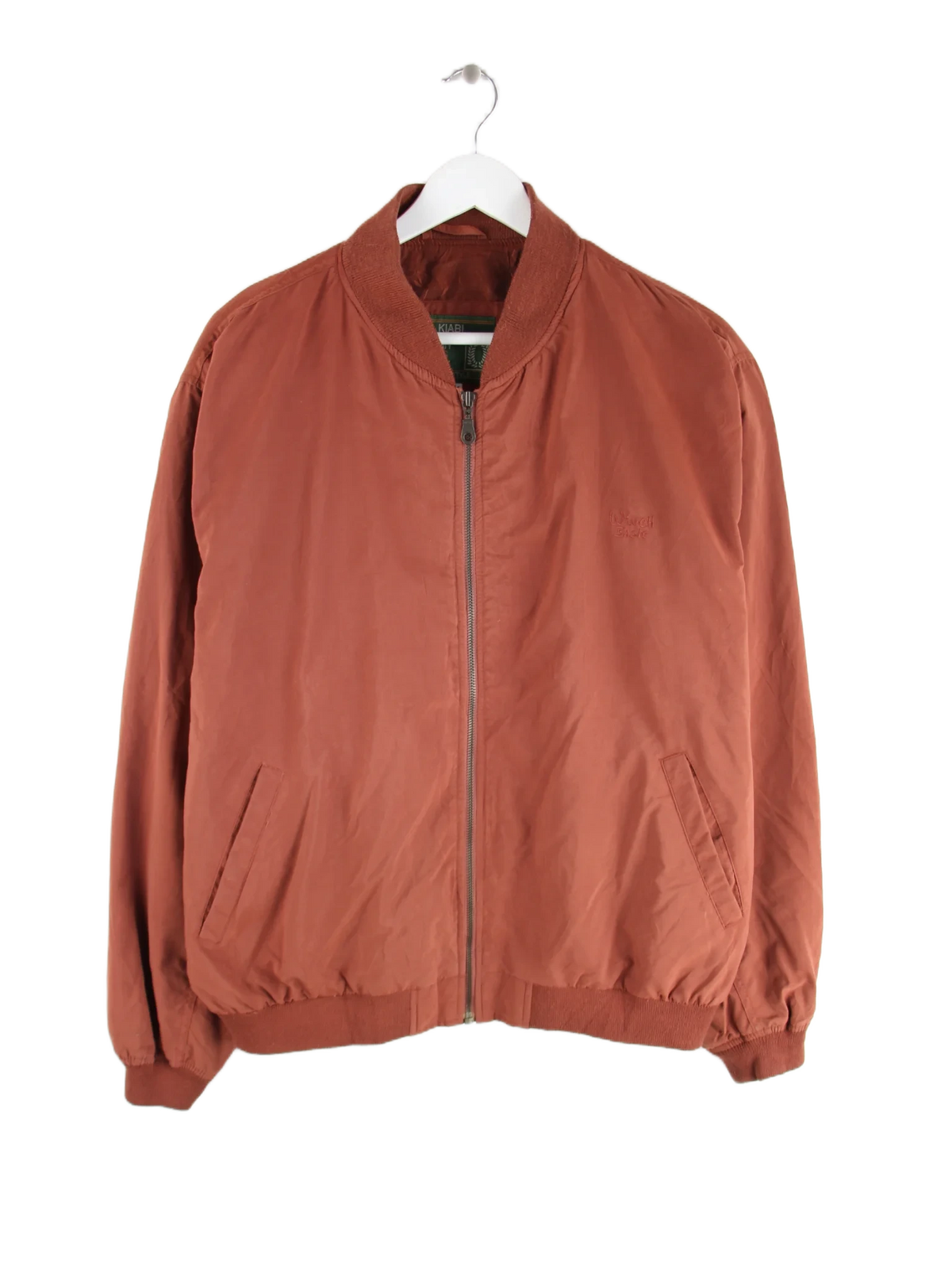 Vintage Jacke Orange L – Vorderseite