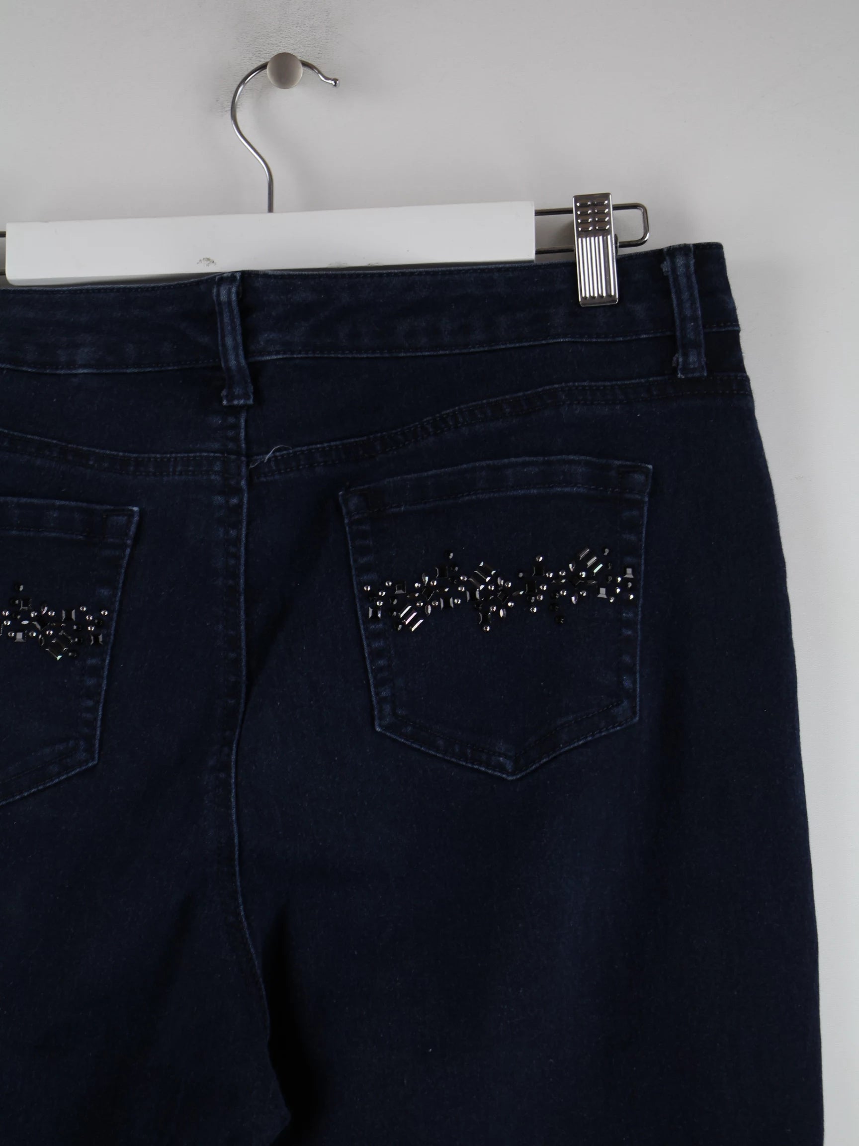 Vintage Jeans Blau W32 – Detailansicht Vorderseite