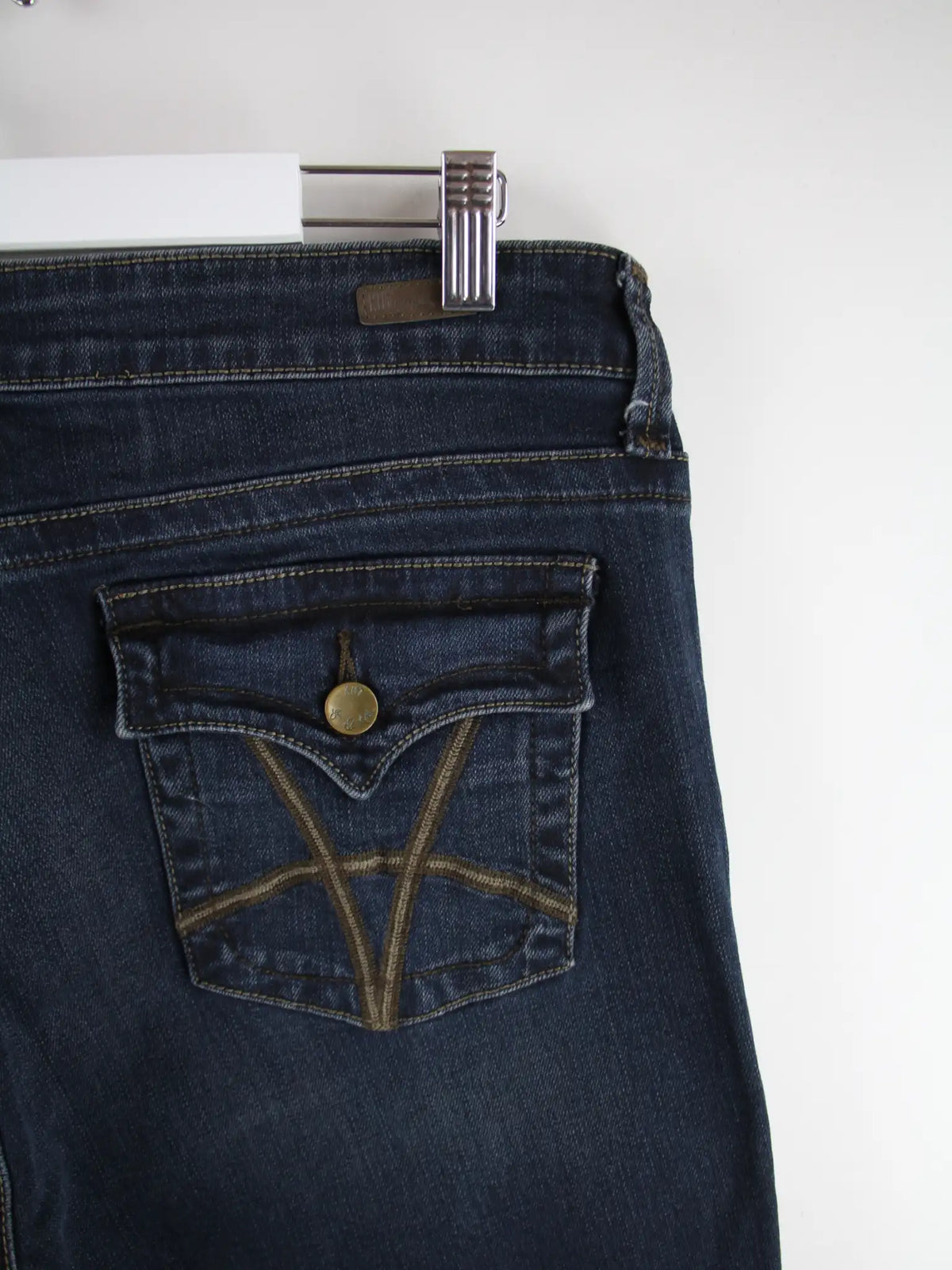 Vintage Jeans Blau – Etikett