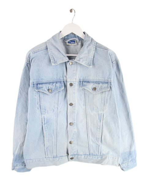 Vintage Jeansjacke Blau L – Vorderseite