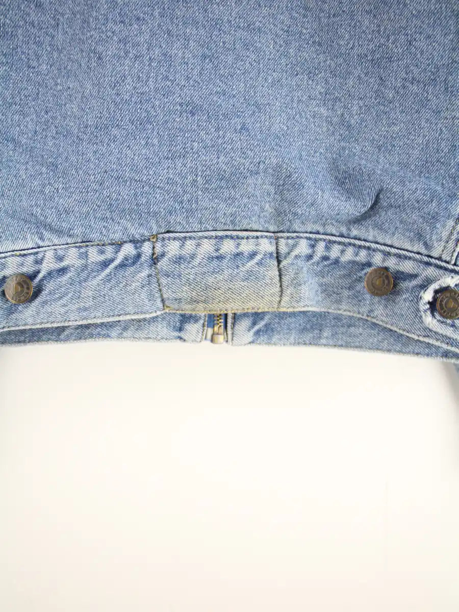 Vintage Jeansjacke Blau S – Detailbild 2