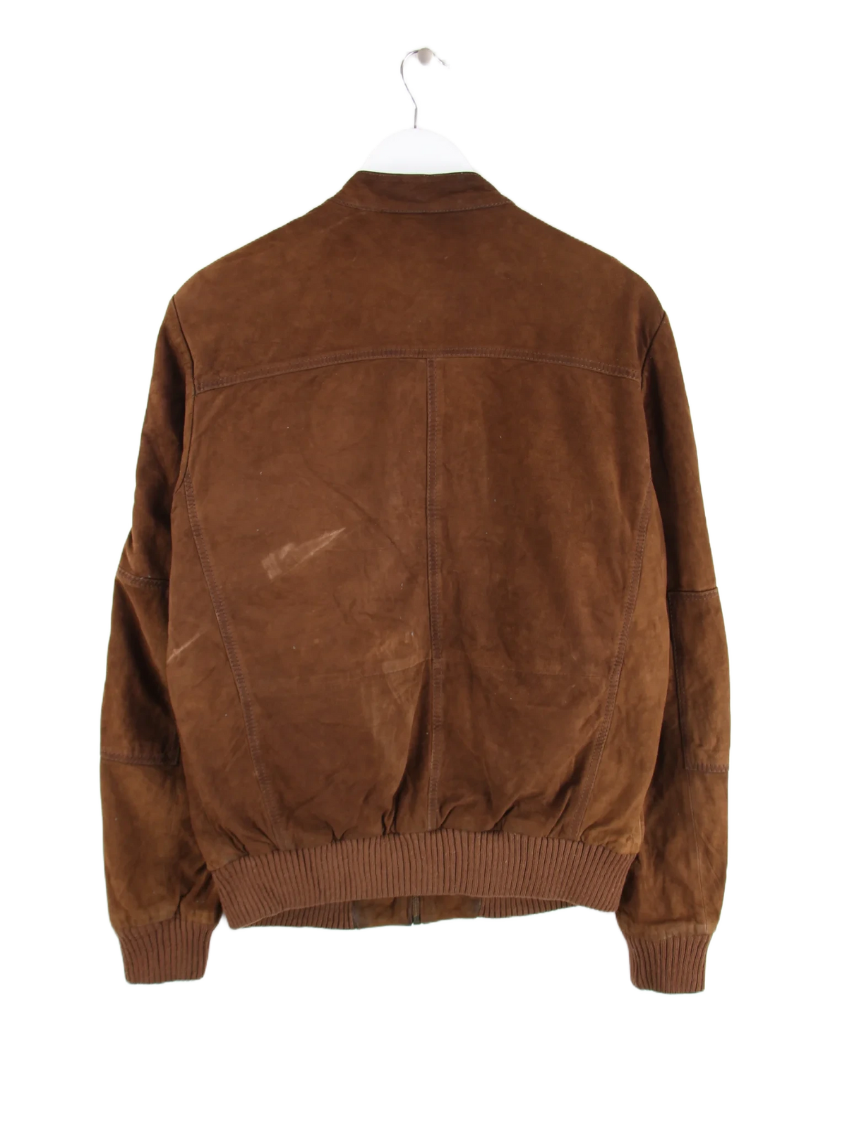 Vintage Lederjacke Braun M – Rückseite