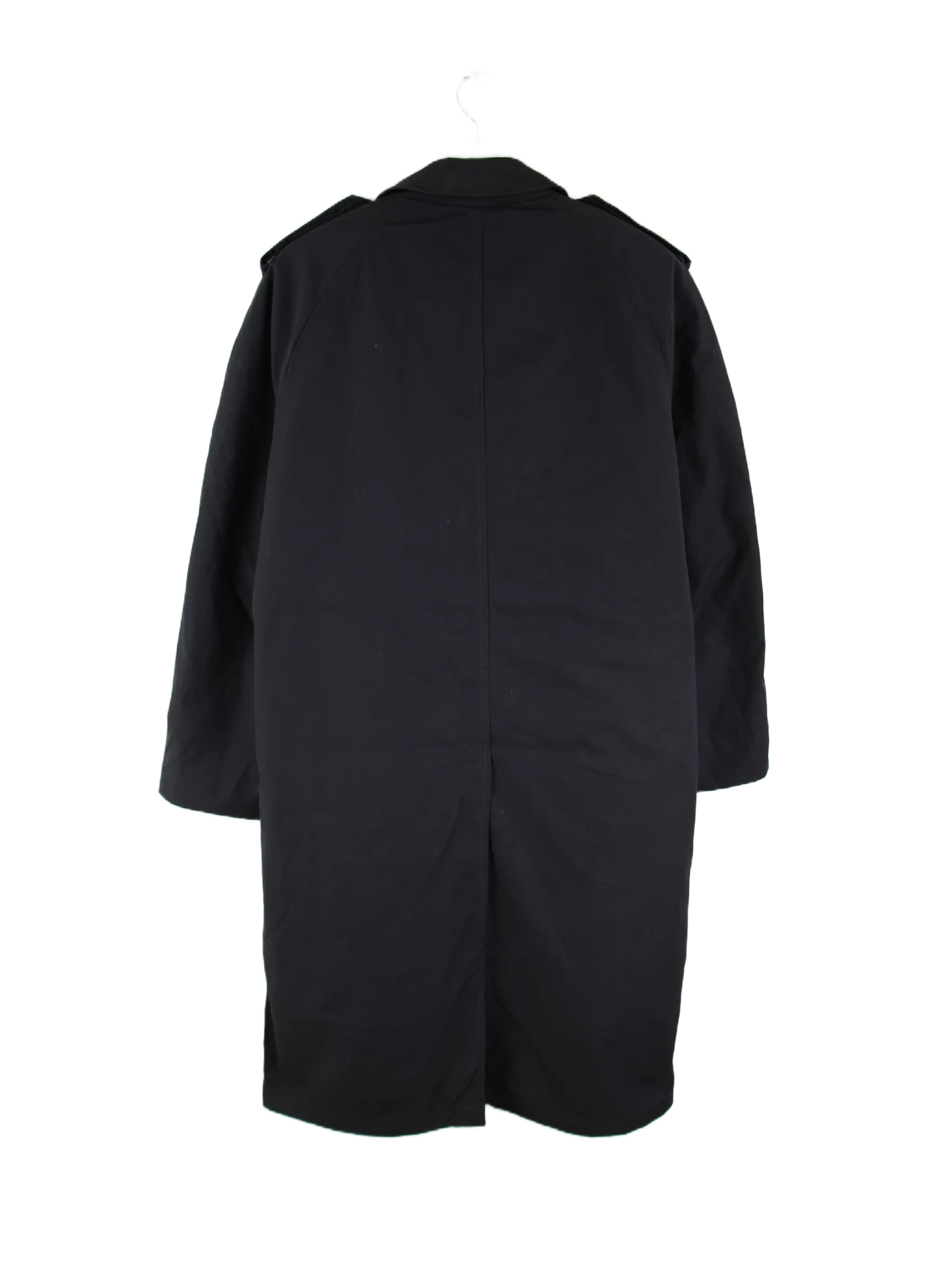 Vintage Mantel Schwarz M – Rückseite