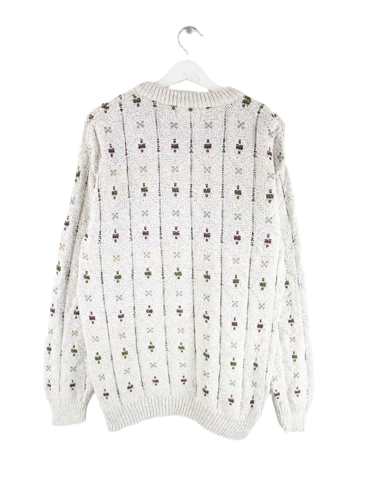 Vintage Pullover Beige L – Rückseite