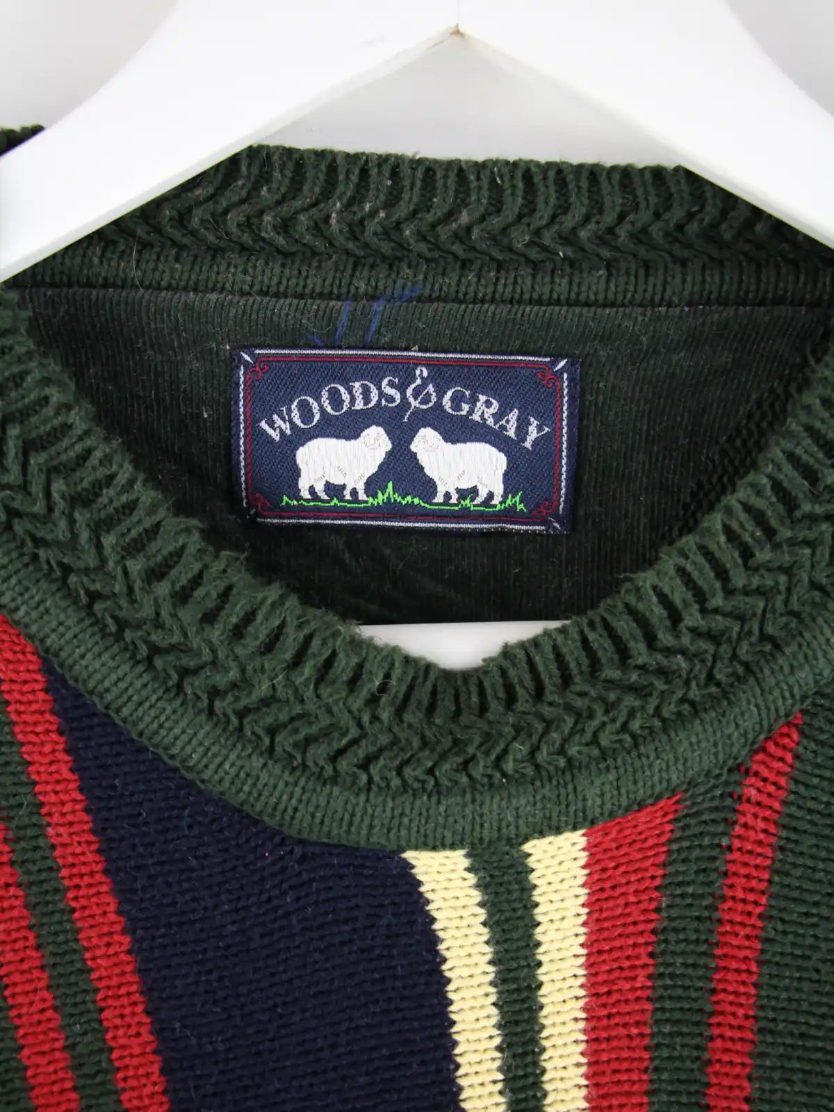 Vintage Pullover Mehrfarbig XXL – Detailbild 1
