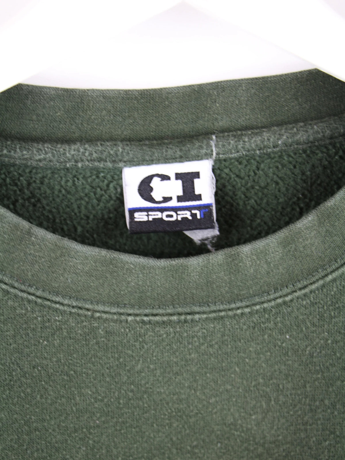Vintage Sweater Grün L – Etikett