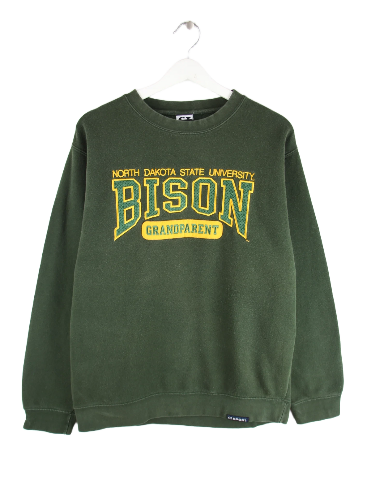 Vintage Sweater Grün L – Vorderseite