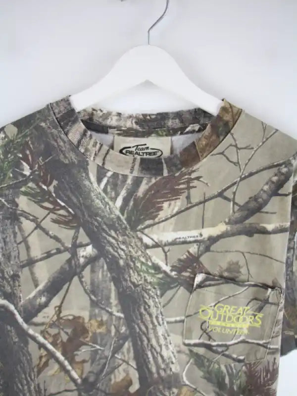 Vintage T-Shirt Mehrfarbig L – Detailansicht Vorderseite