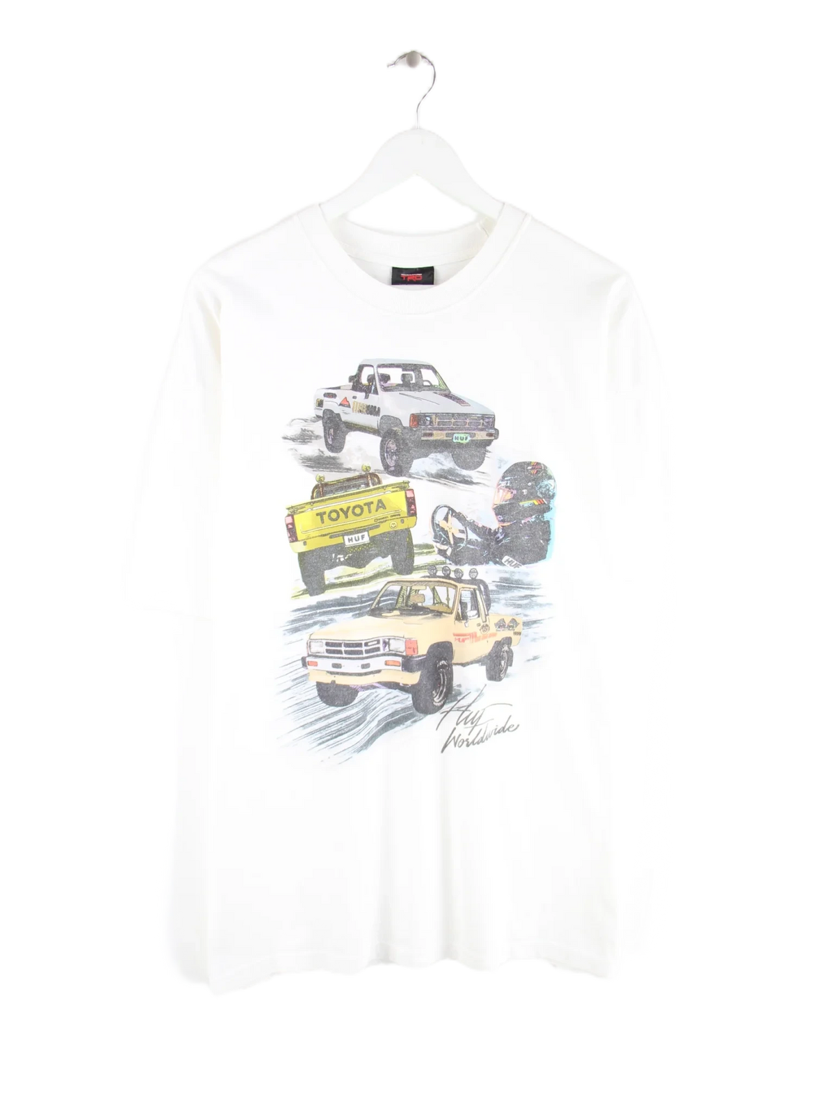 Vintage T-Shirt Weiß XXL – Vorderseite