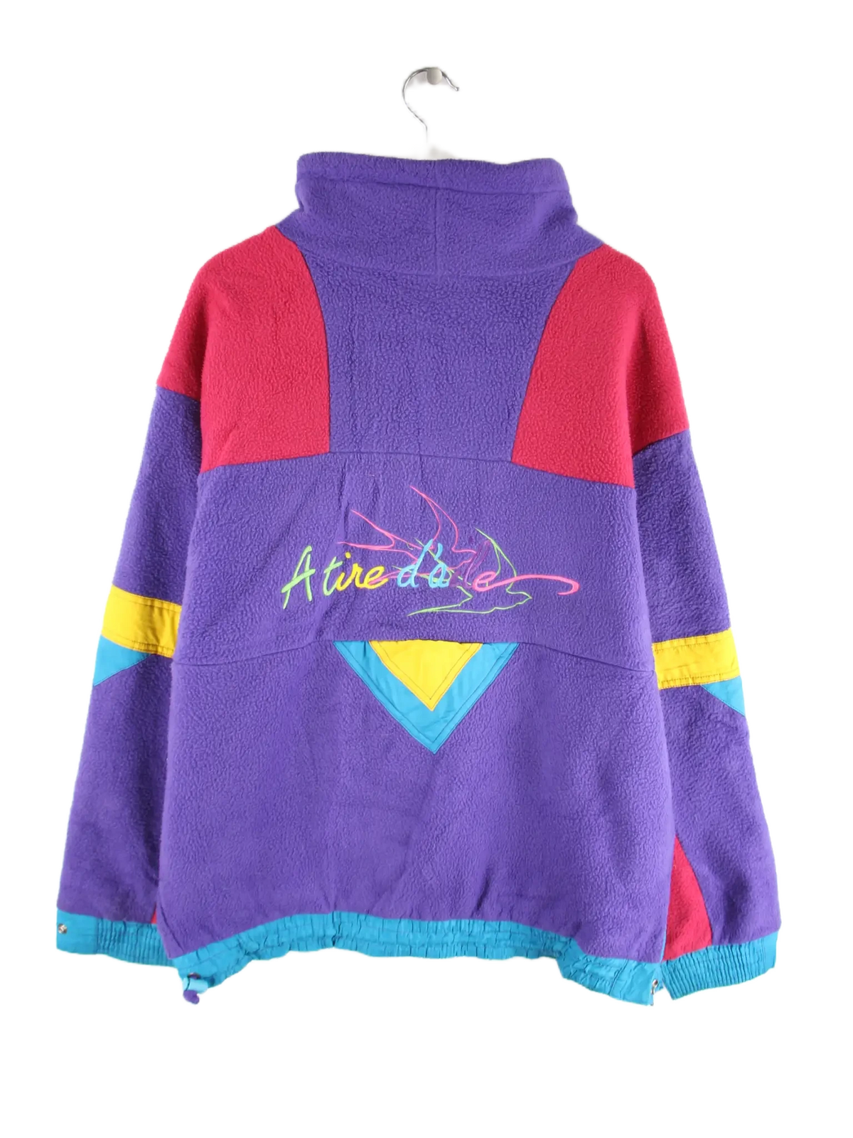 Vintage Windbreaker Lila XL – Rückseite