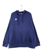 Adidas Performance Embroidered Hoodie Blau XXL (front image)