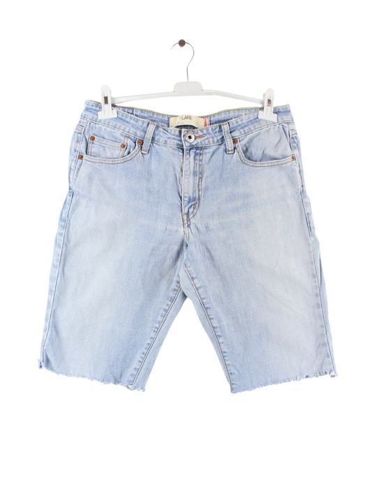 Levi's Damen 519 Jeans Shorts Blau M