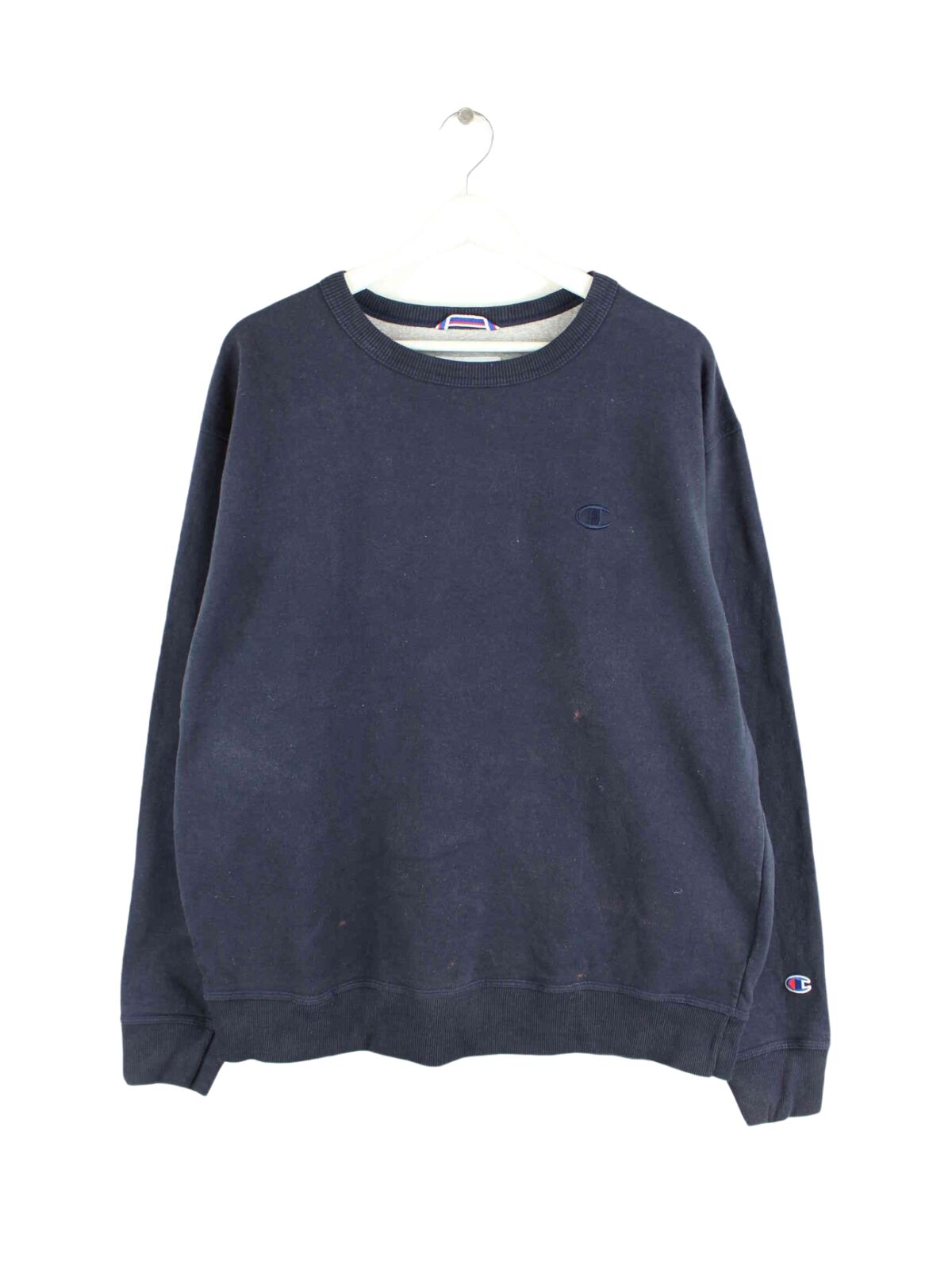 Champion y2k Basic Sweater Blau L (front image)