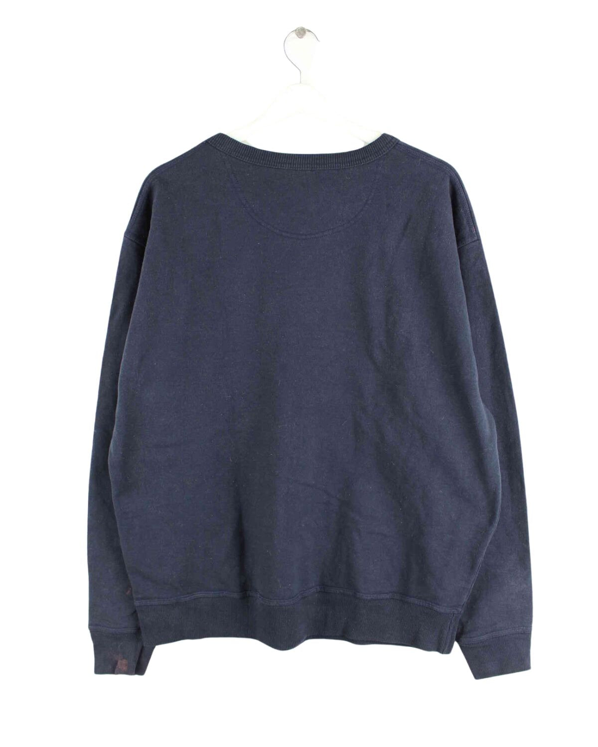 Champion y2k Basic Sweater Blau L (back image)