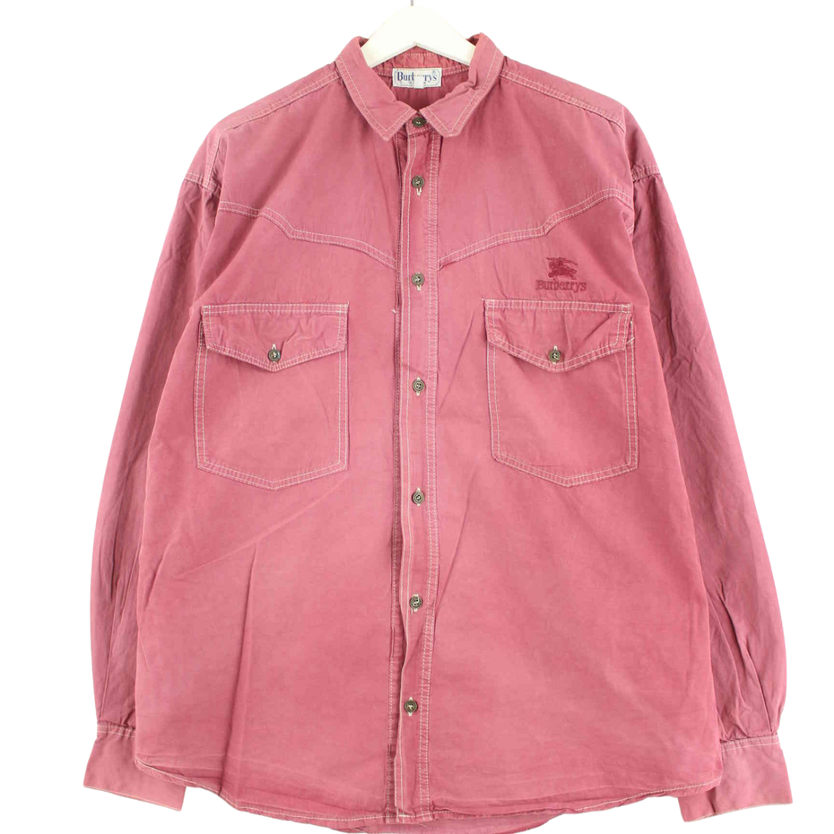 Burberry 80s Vintage Shirt Red L – Peeces