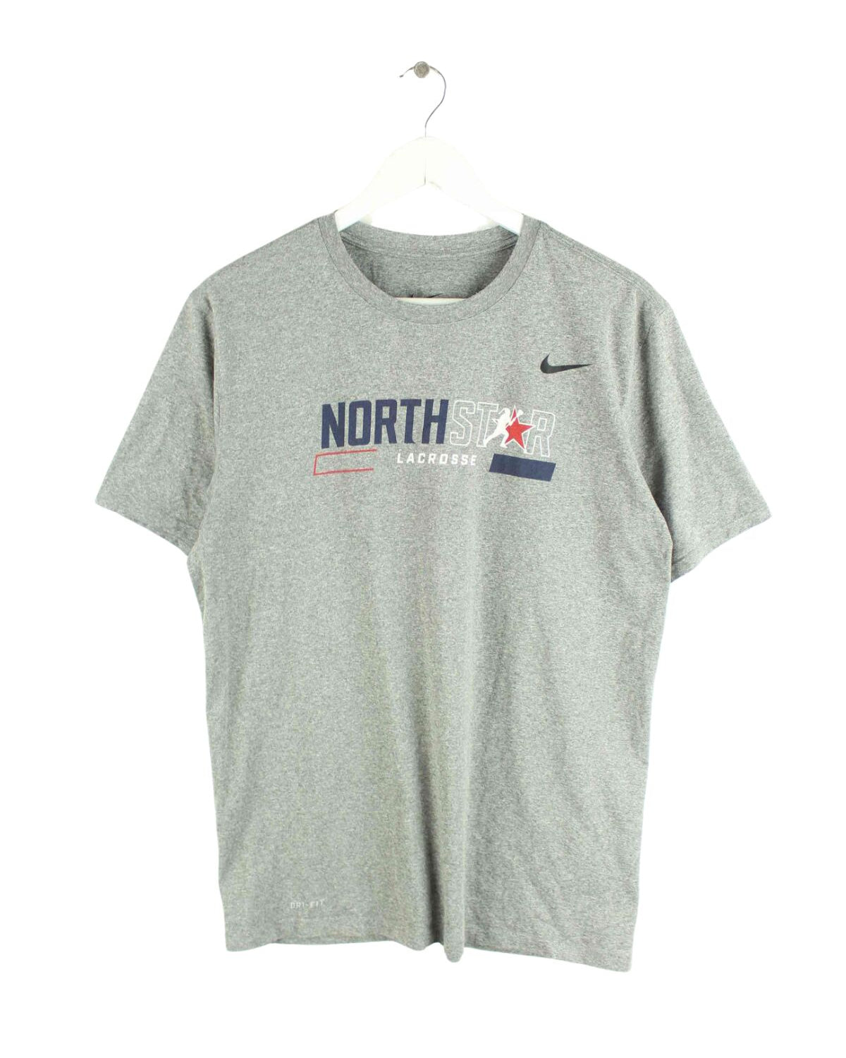 Nike Lacrosse North Star Sport T-Shirt Grau L (front image)