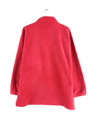 Reebok 90s Vintage Fleece Half Zip Sweater Rot L (back image)