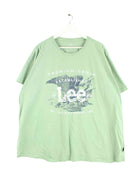 Lee U.S.A Kansa Print T-Shirt Grün 3XL (front image)
