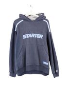 Starter 90s Vintage Embroidered Logo Hoodie Blau S (front image)