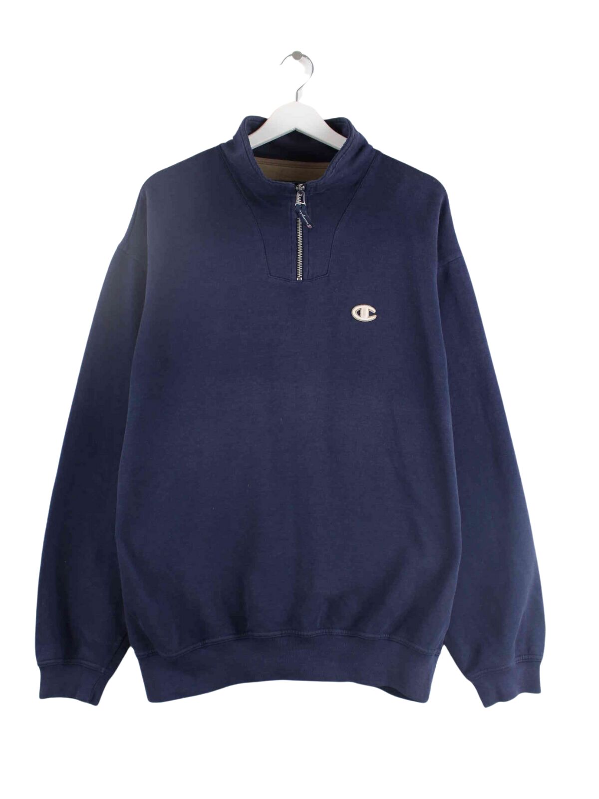 Champion Half Zip Sweater Blau XL (front image)