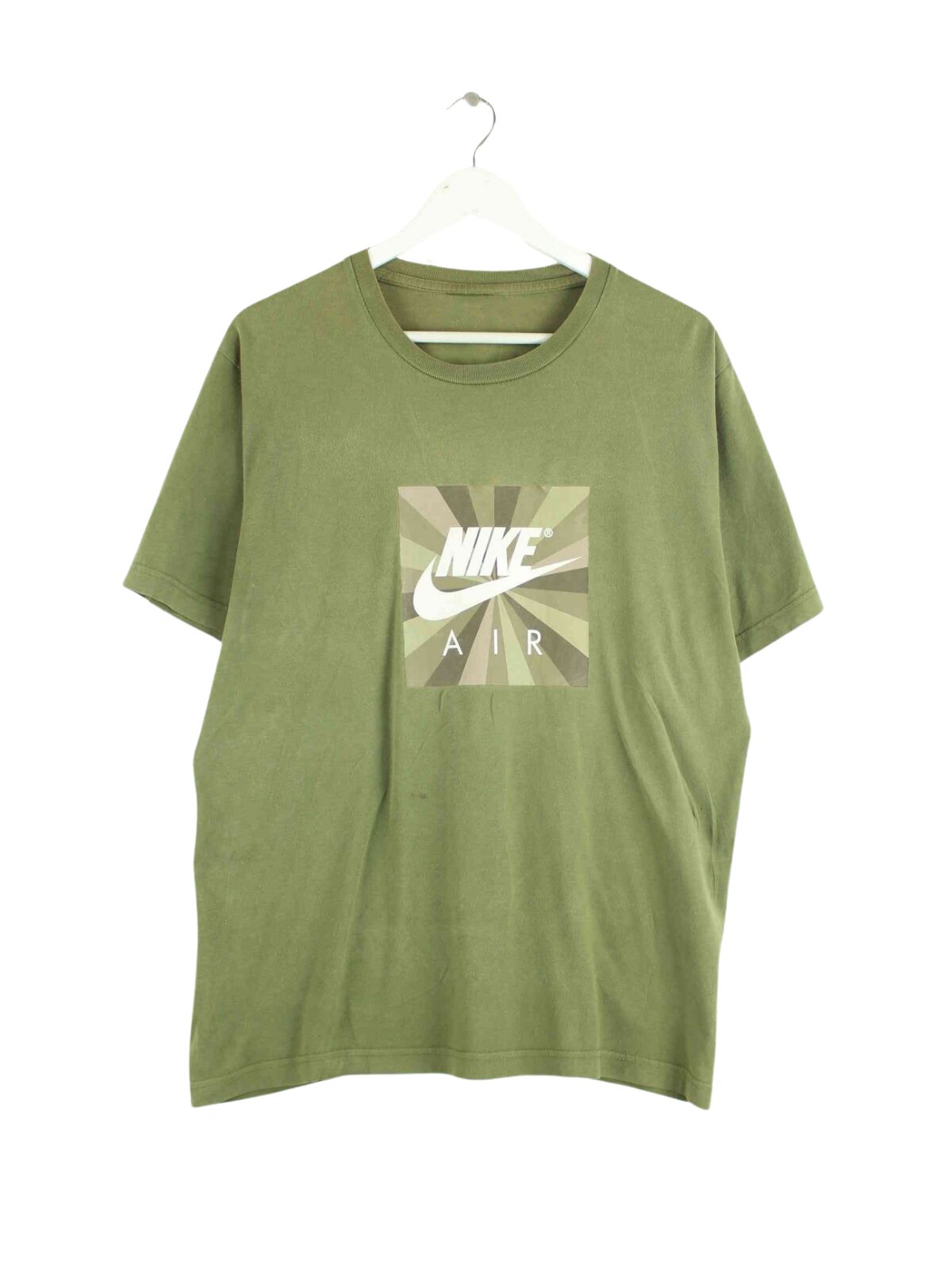 Nike Air Print T-Shirt Khaki M (front image)