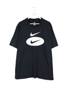 Nike Swoosh Print T-Shirt Schwarz 3XL (front image)