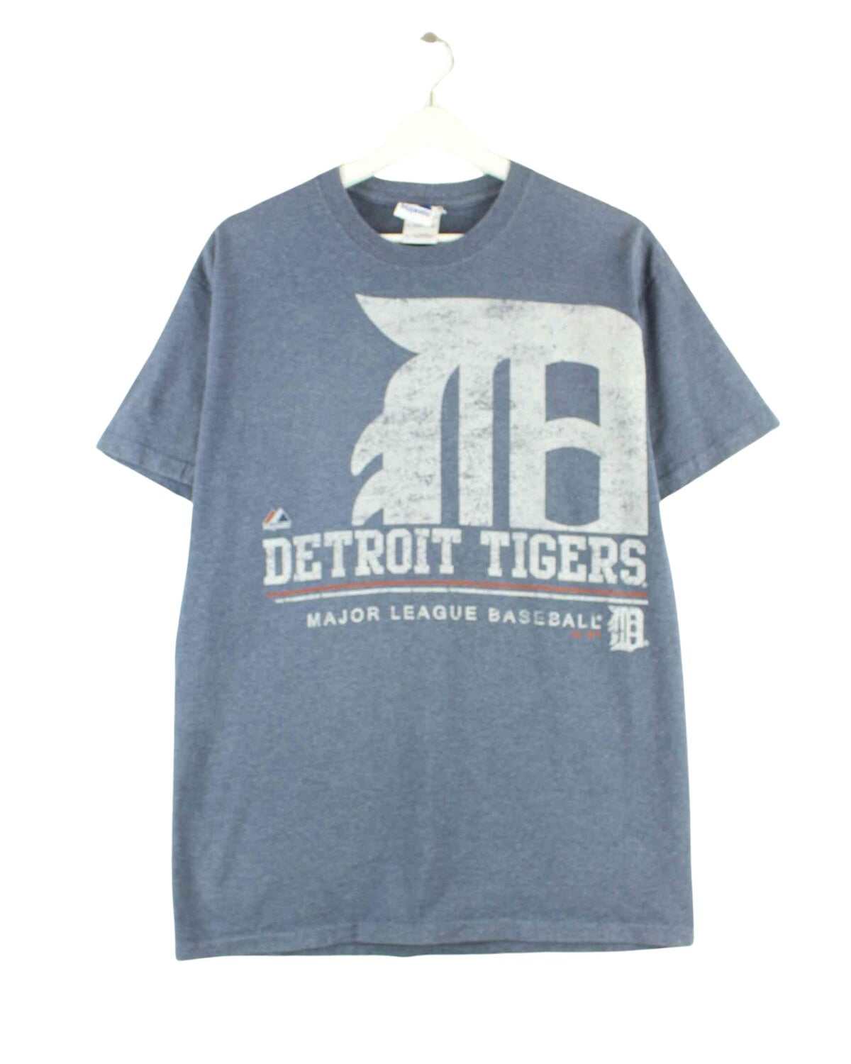 Majestic MLB 00s Detroit Tigers T-Shirt Blau M (front image)