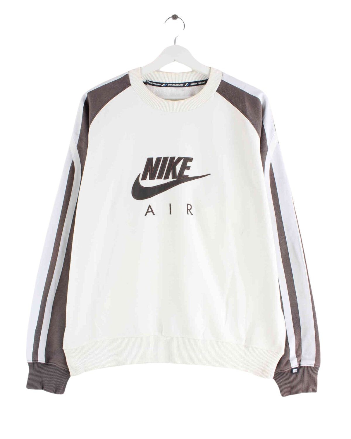 Nike Air y2k Embroidered Sweater Beige S (front image)