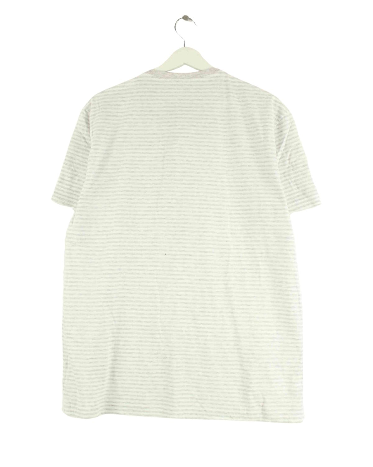 Lacoste Striped T-Shirt Grau L (back image)