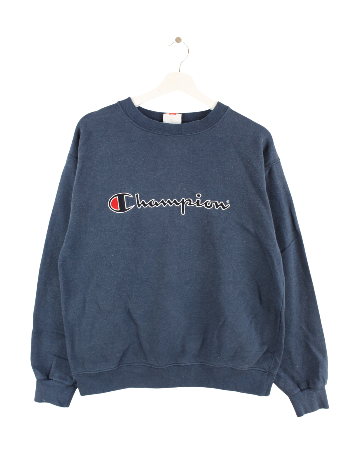 Champion Embroidered Logo Sweater Blue S Peeces