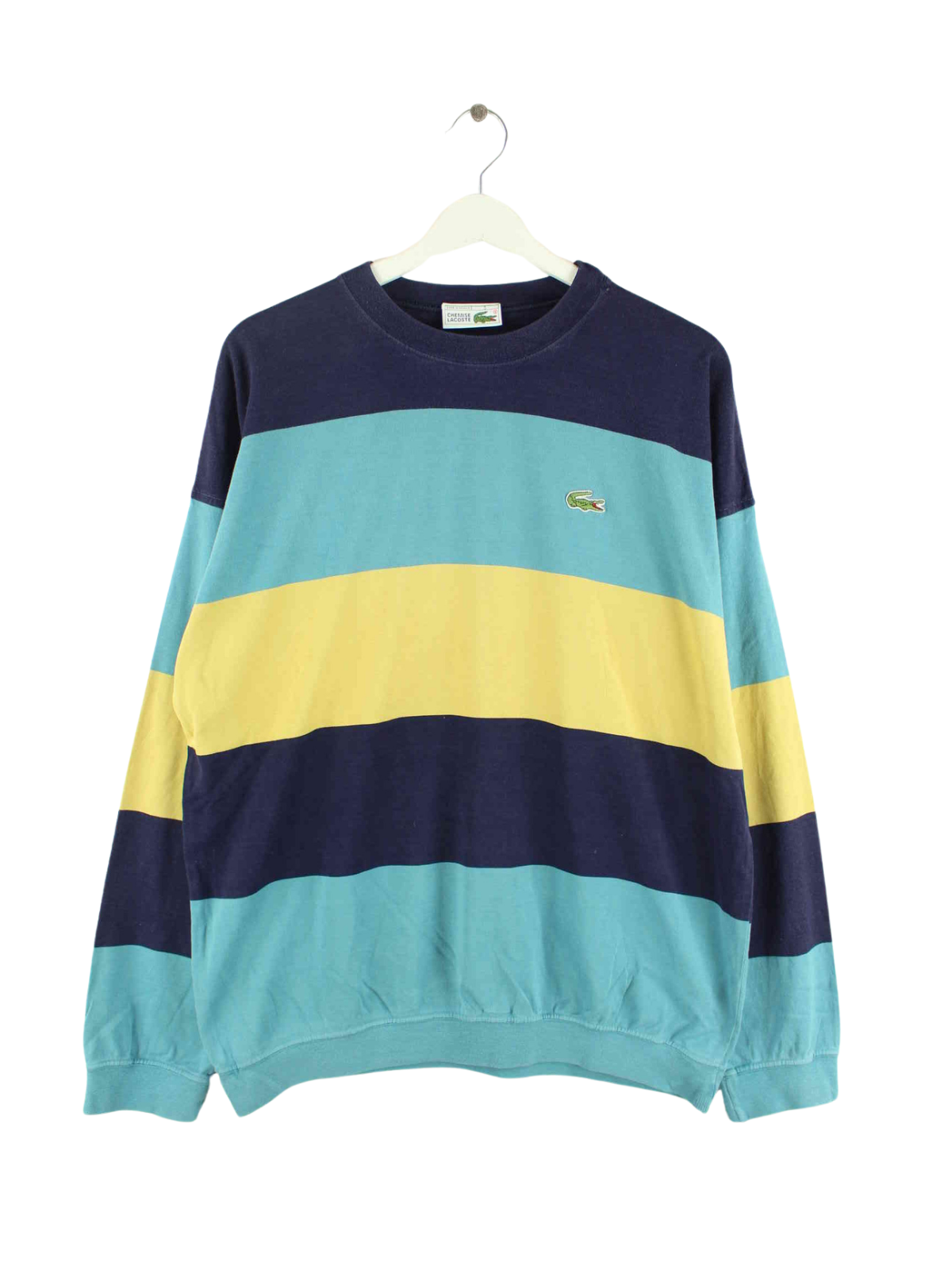 Lacoste 90s Vintage Striped Sweater Multicolor M Peeces