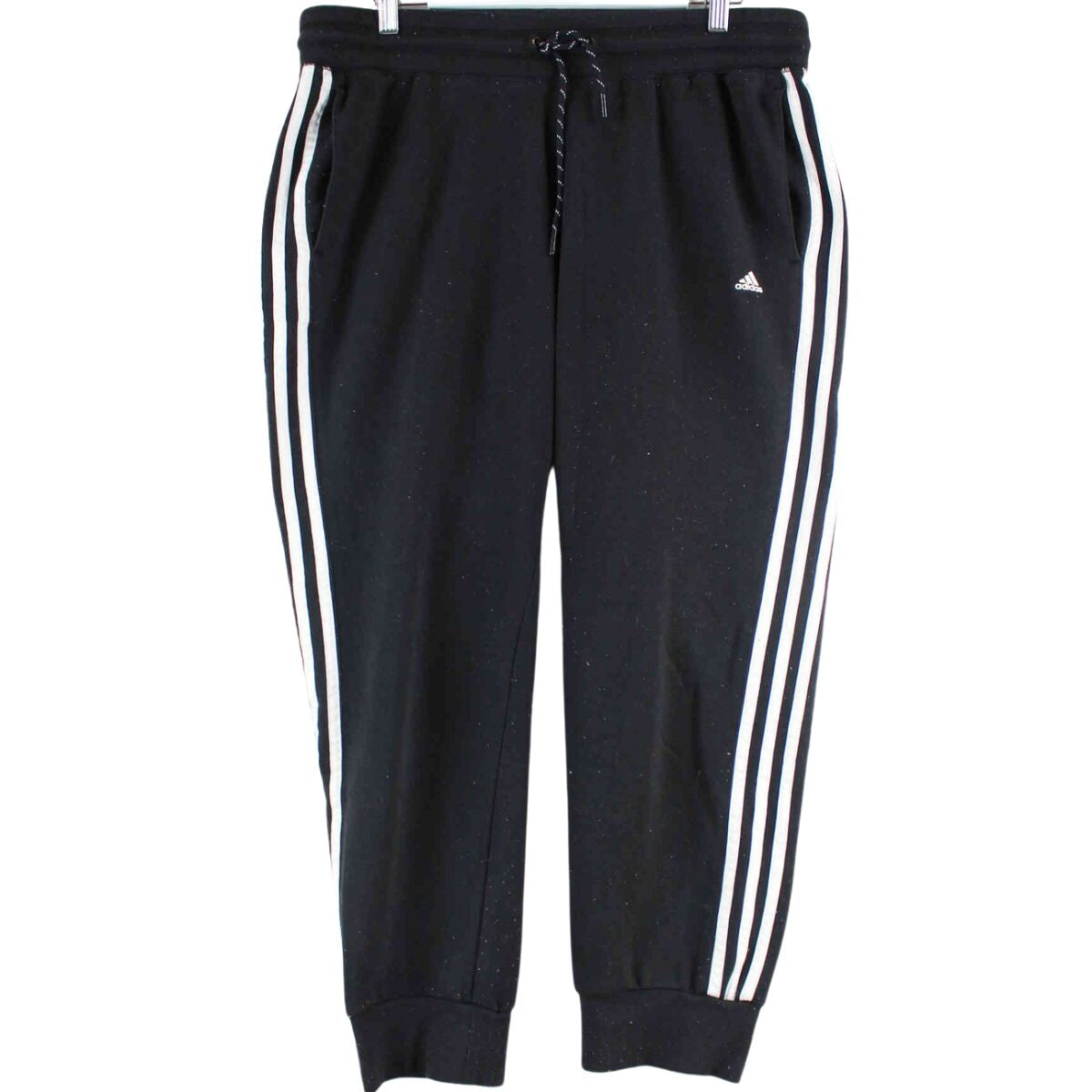 Adidas Damen Essentials 3-Stripes Jogginghose Schwarz L (front image)