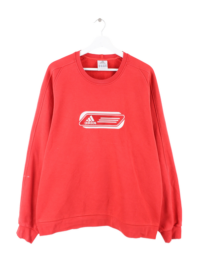 Adidas Embroidered Sweater Rot XL