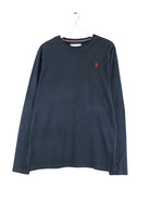 U.S. Polo ASSN. Basic Sweatshirt Blau L (front image)