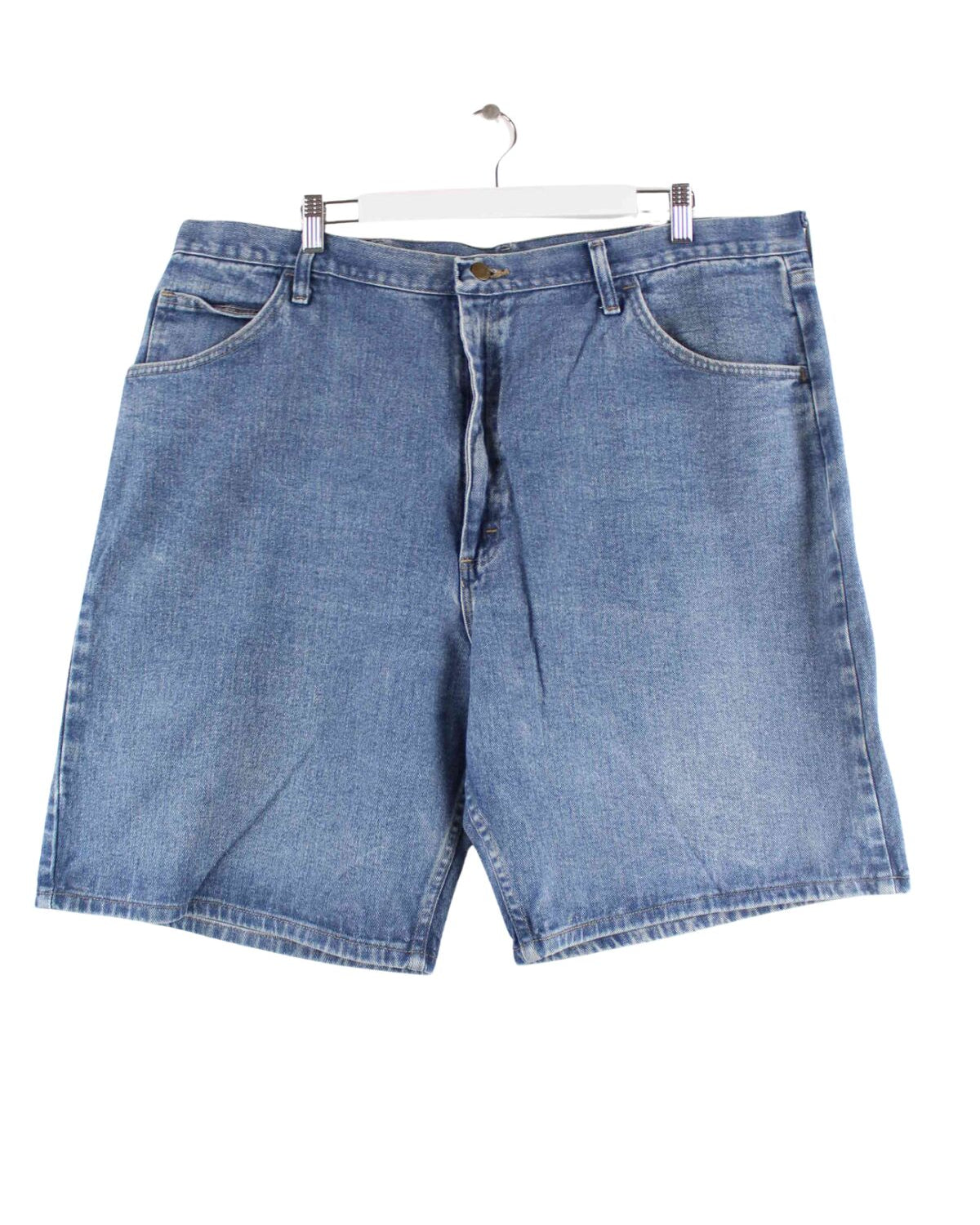 Wrangler Relaxed Fit Jeans Shorts Blau W42 (front image)