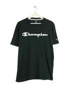 Champion Print T-Shirt Grün M (front image)