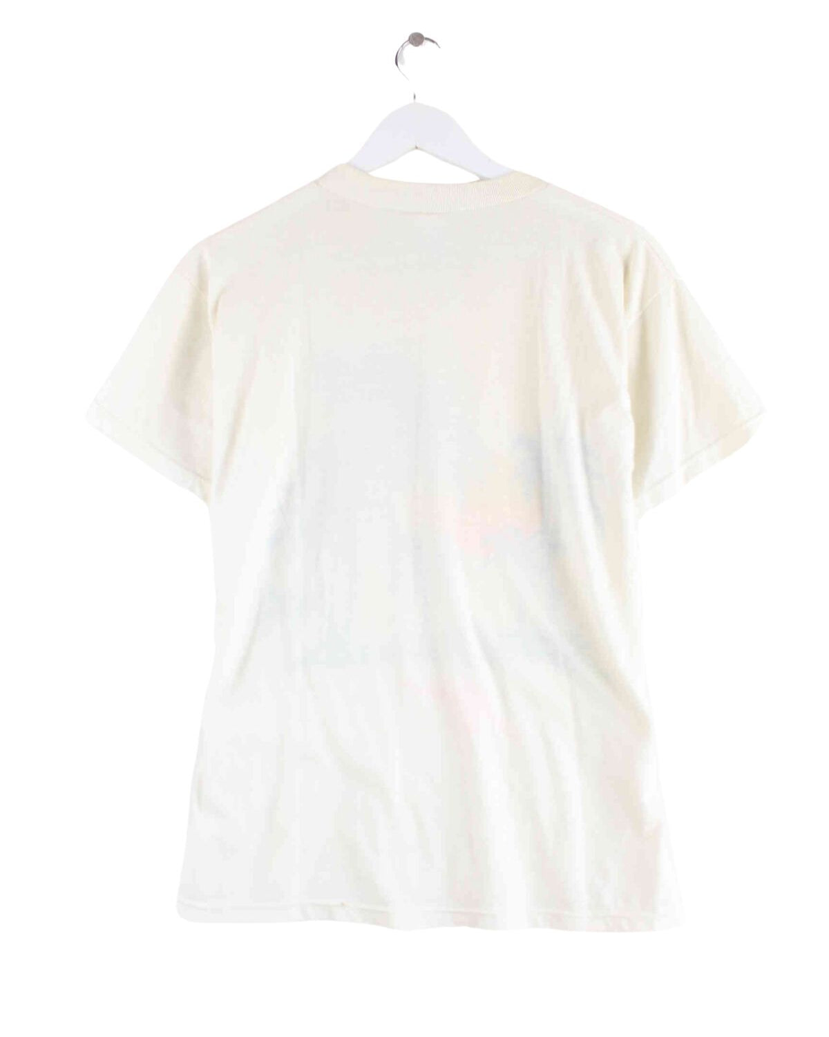 Vintage Ibiza Print T-Shirt Beige S (back image)