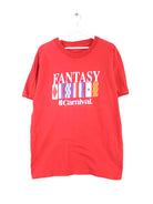 Vintage 90s Fantasy Print Single Stitch T-Shirt Rot XL (front image)