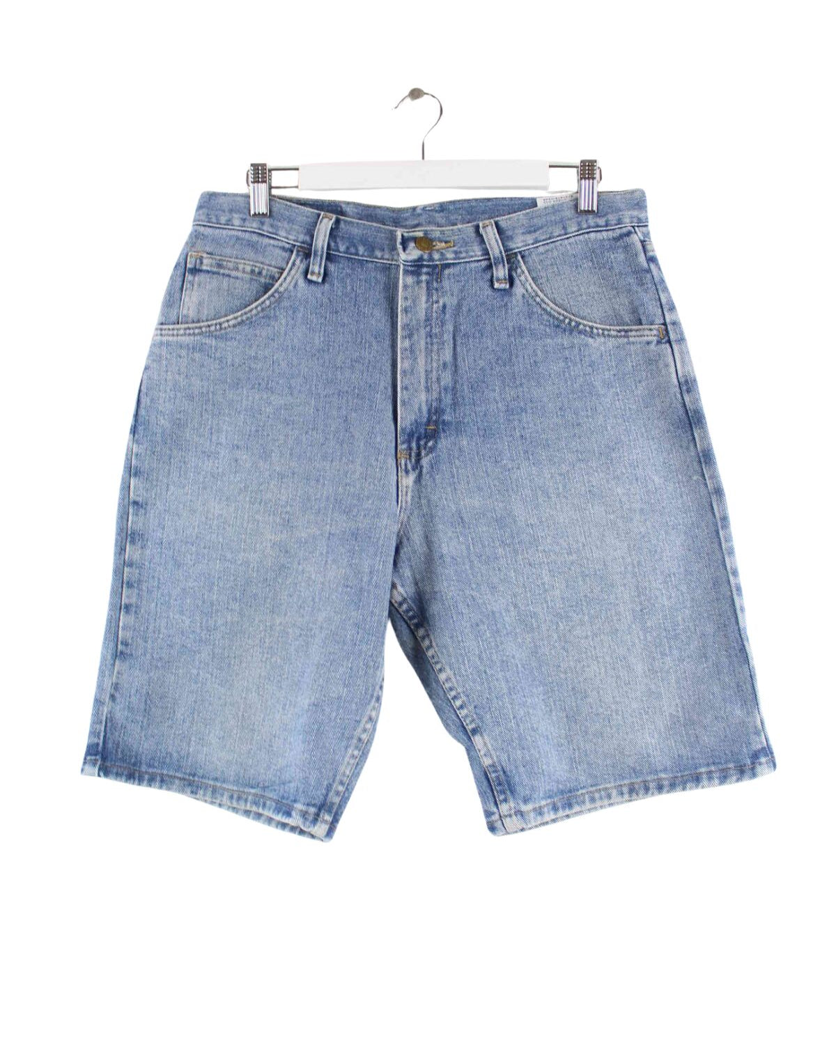 Wrangler Relaxed Fit Jeans Shorts Blau W32 (front image)