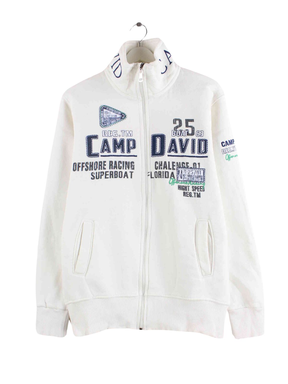 Camp David Sweatjacken CAMP DAVID Zip-Up Hoodie In Orange ABOUT YOU
