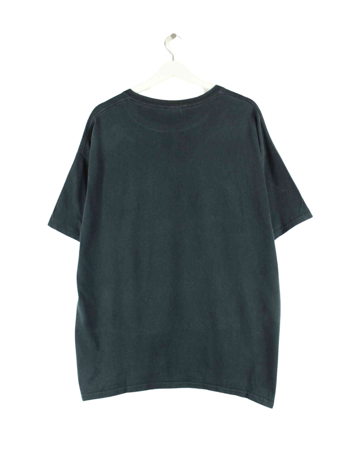 Gildan 00s Cocoa Beach Print T-Shirt Schwarz XL (back image)