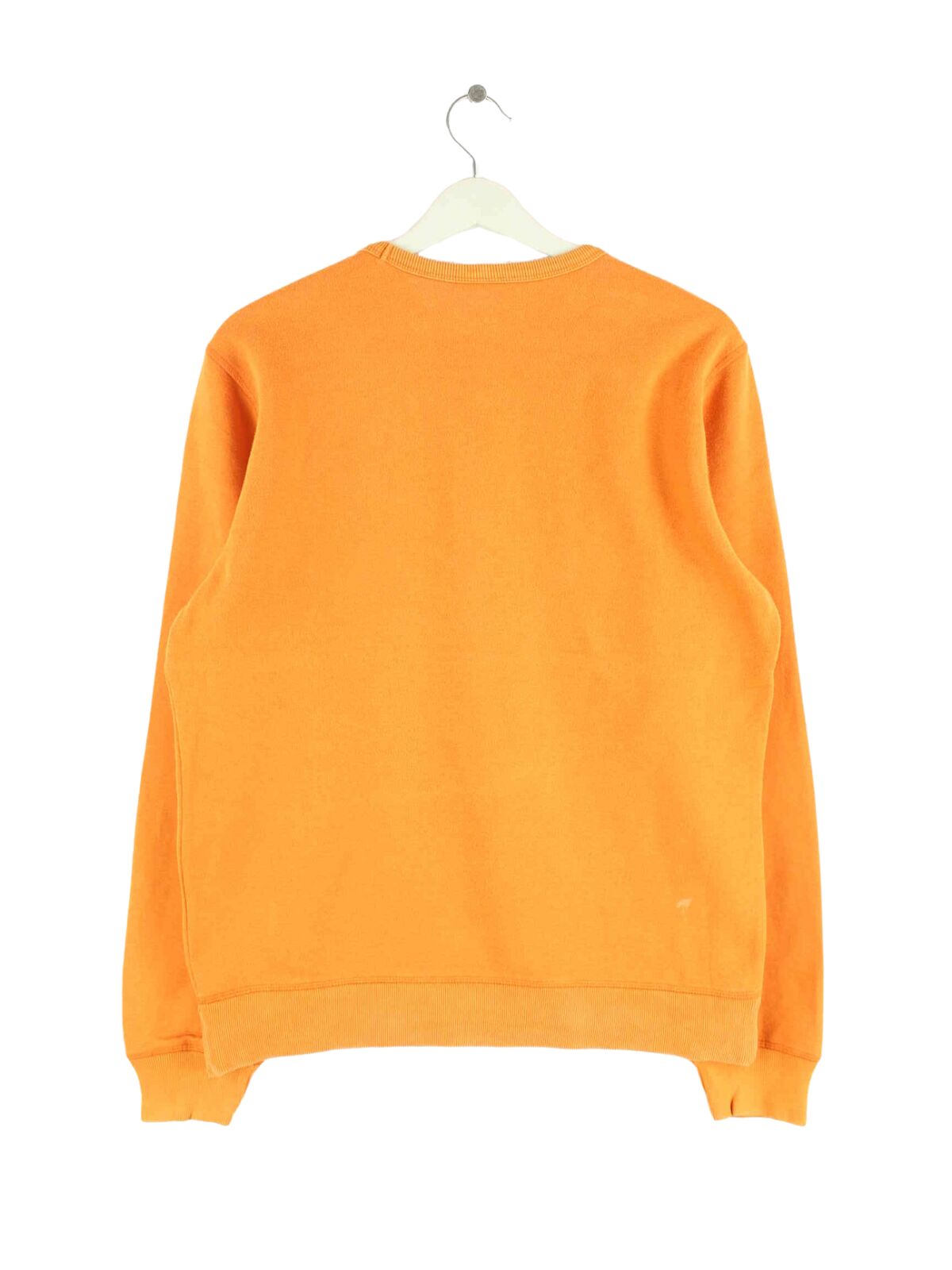 Champion Embroidered Logo Sweater Orange S (back image)