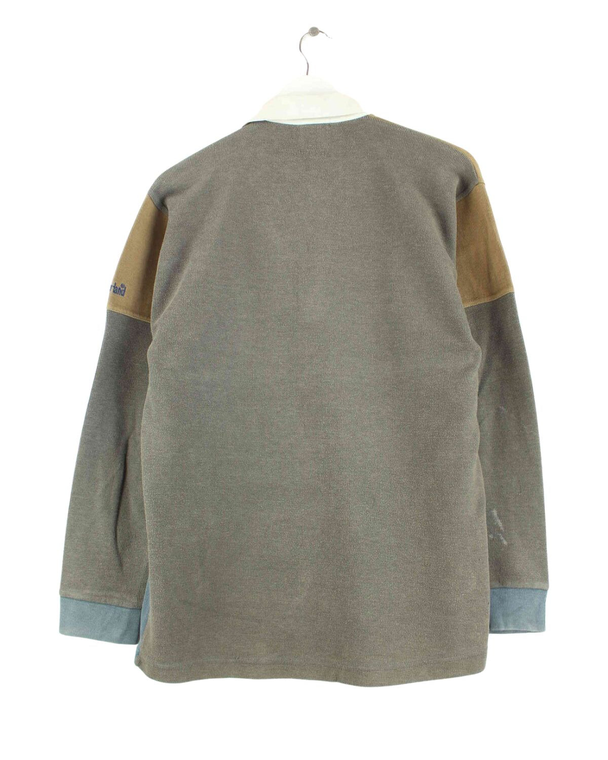 Timberland 90s Vintage Polo Sweater Braun L (back image)