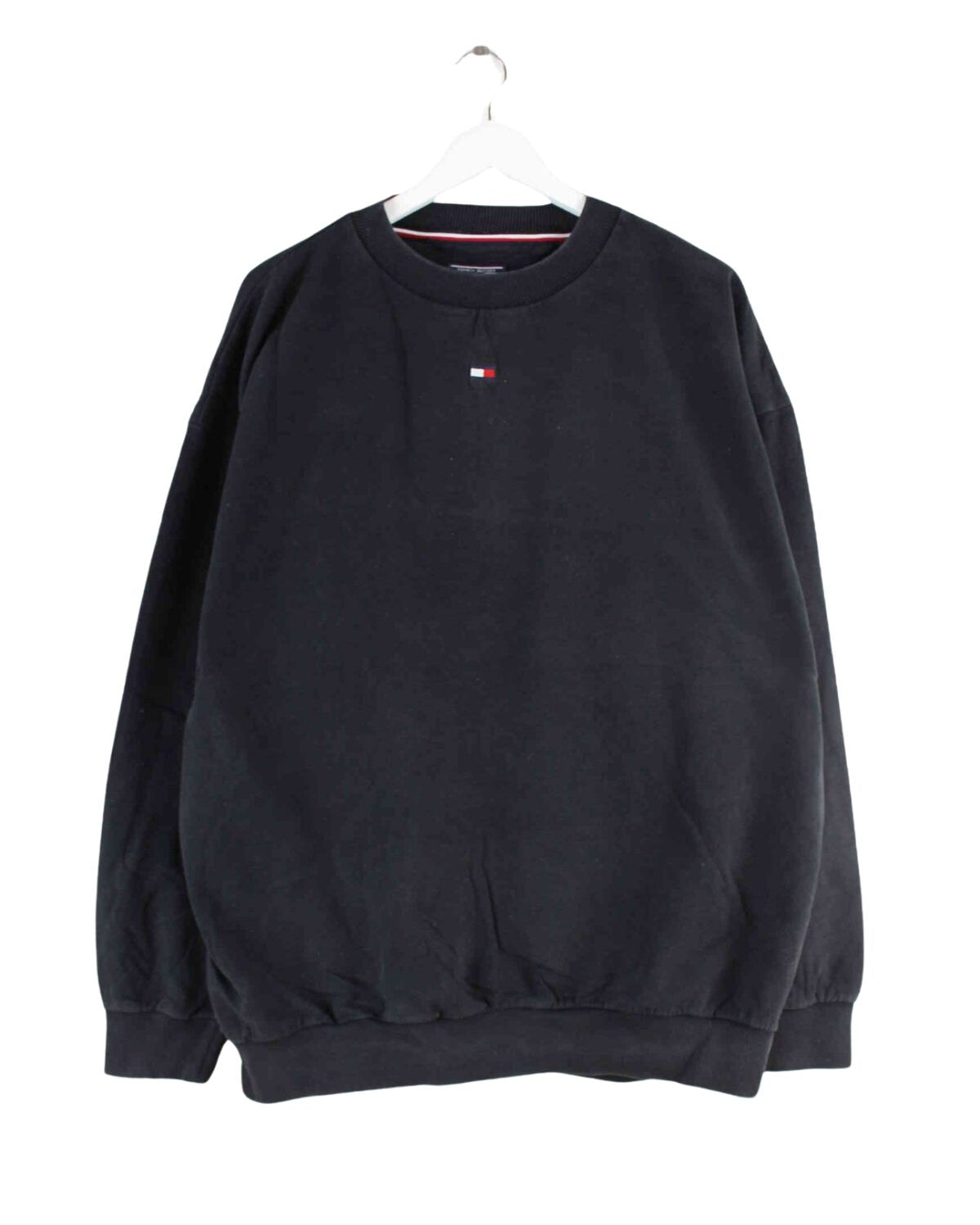 Tommy Hilfiger Embroidered Sweater Schwarz XL (front image)